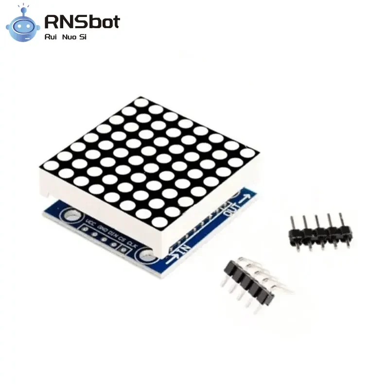 80 MAX7219 Dot Matrix Module Microcontroller Module DIY KIT
