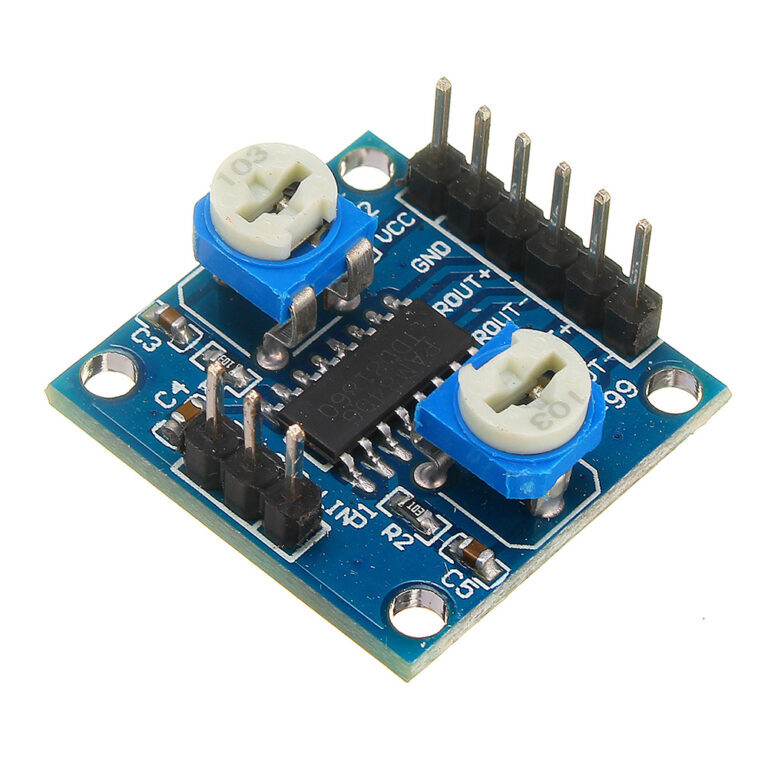 PAM8406 Digital Amplifier Module With Volume Control Potentiometer 5Wx2 ...