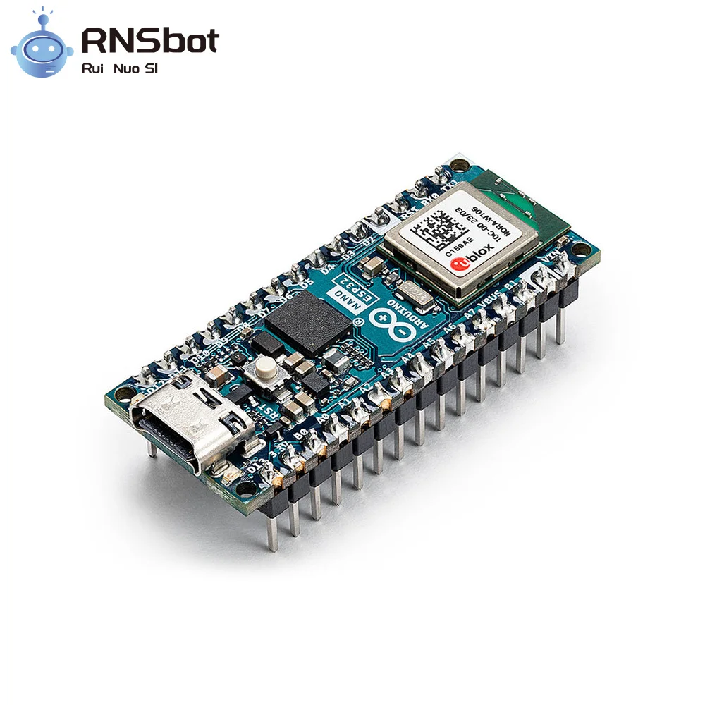 Arduino Nano ESP32 with headers
