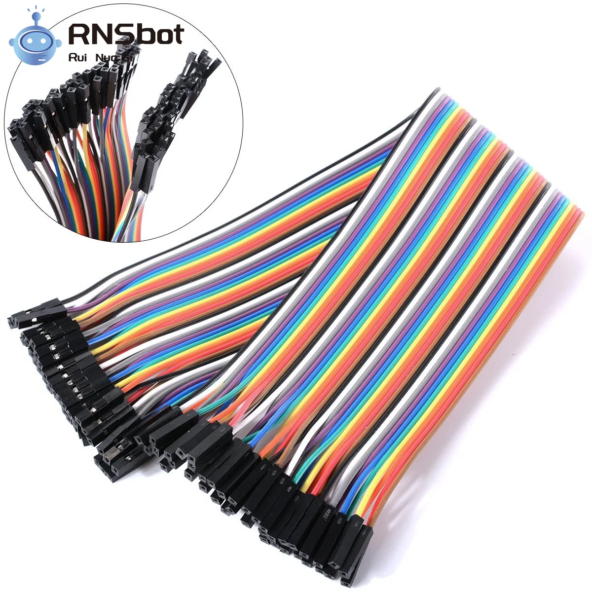 female-to-female Female to Female DuPont Line 40 Pin 40cm