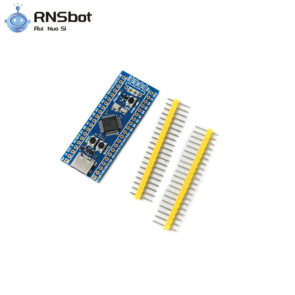 WeAct Studio STM32F103C8T6 Bluepill Plus ARM STM32 Minimum System Development Board Module