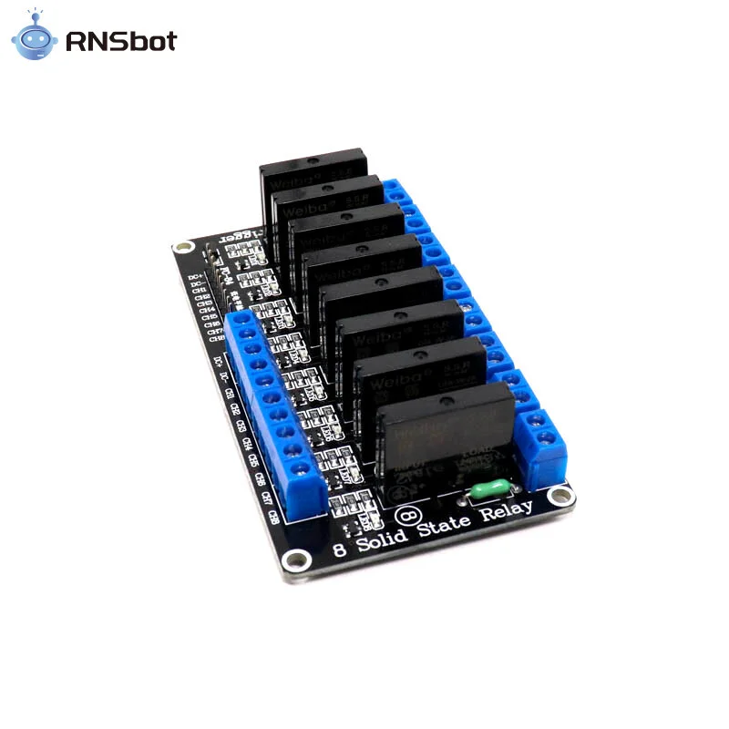 5V-2A-8-Channel-SSR-G3MB-202P-Solid-State-Relay-Module-1 5V 2A 8-Channel SSR G3MB-202P Solid State Relay Module (Low level Trigger)