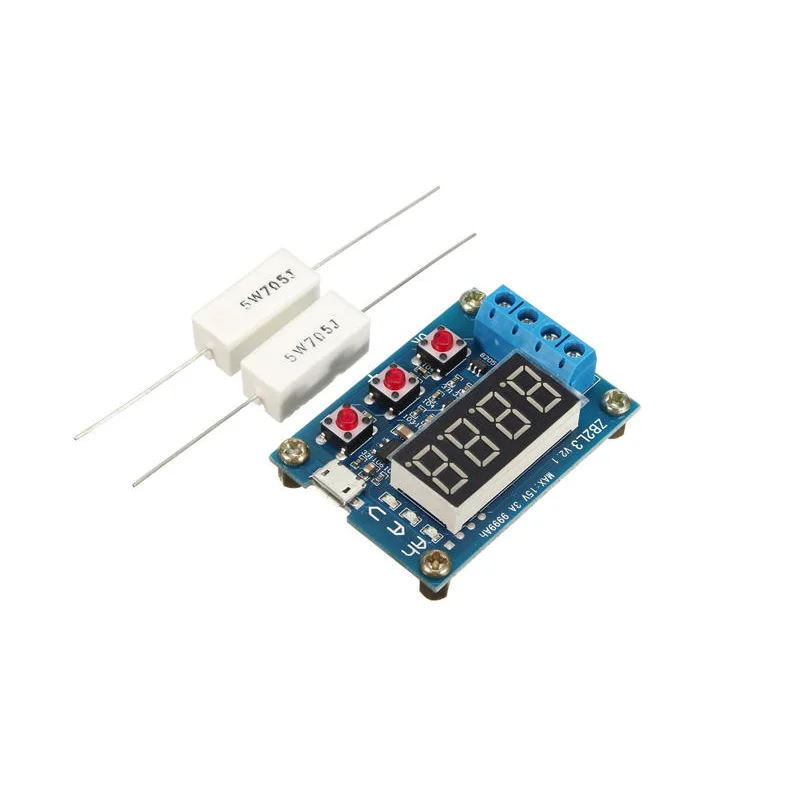 60 18650 Li-ion Lithium Lead-acid Battery Capacity Meter Discharge Tester