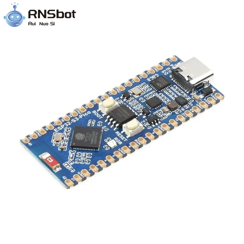 Waveshare ESP32-S3 Microcontroller, 2.4 GHz Wi-Fi Development Board, dual-core processor with frequency up to 240 MHz