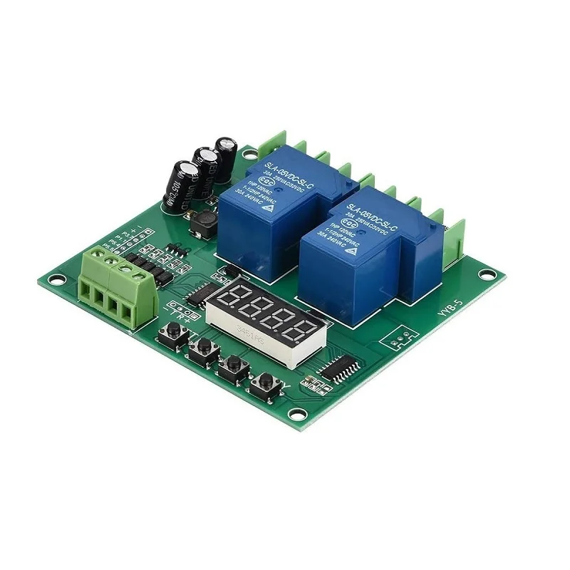 Forward-Reverse-Motor-Controller-Board-12V-24V-Motor-Two-Relay-Delay-Timing-Cycle-Module-YYB-5-3 Forward/Reverse Motor Controller Board 12V 24V Motor Two Relay Delay Timing Cycle YYB-5 Module